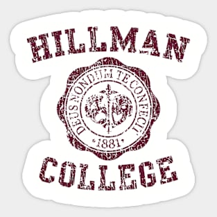 HILMAN COLLAGE 80S -  RETRO STYLE Sticker